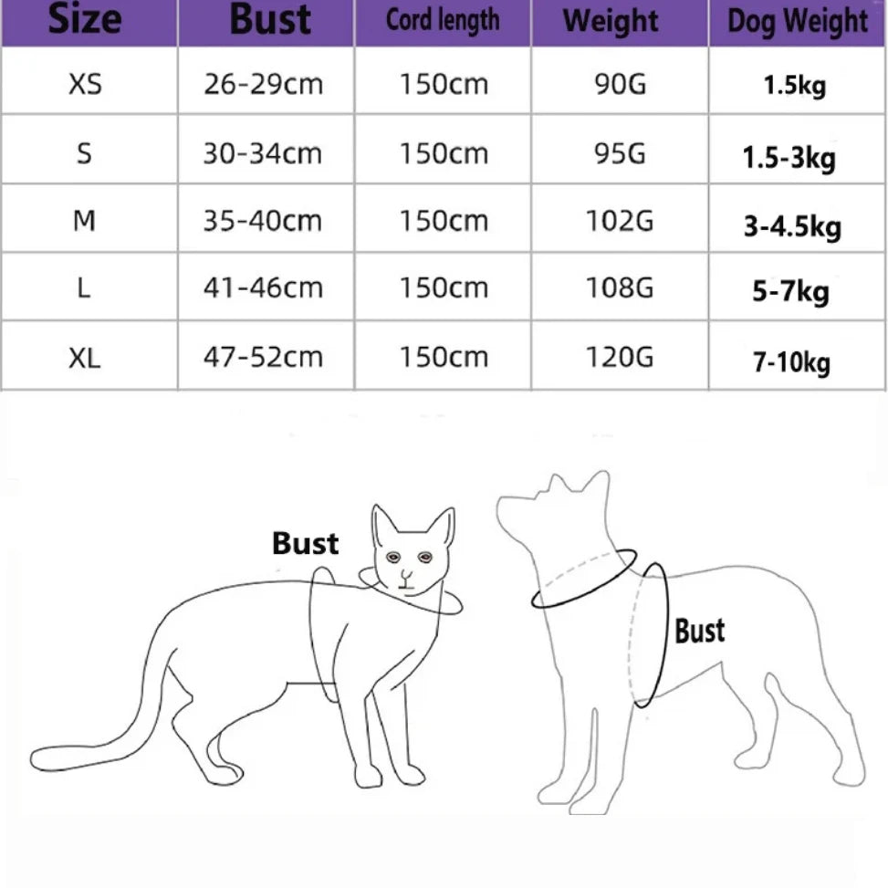 CAT HARNESS WITH LEASH