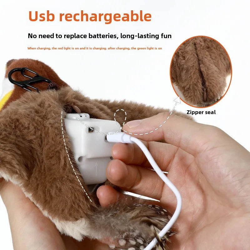 TOUCH SENSITIVE PLUSH TOY