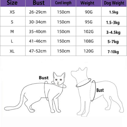 CAT HARNESS WITH LEASH