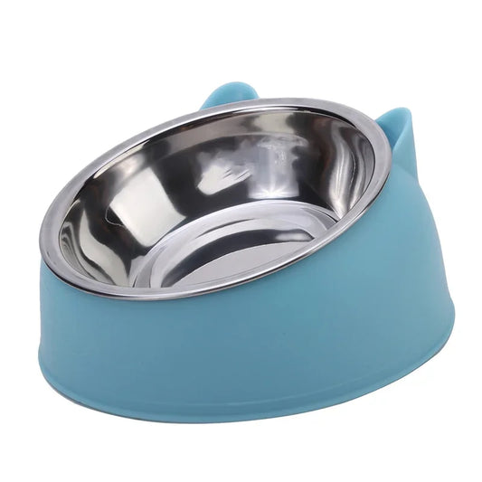 TILTED STAINLESS STEEL BOWL