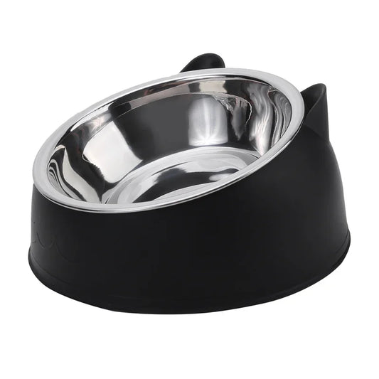 TILTED STAINLESS STEEL BOWL